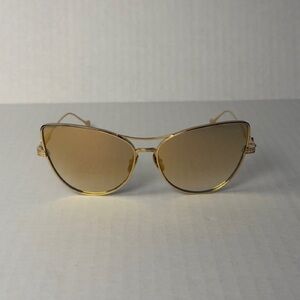Philippe V WN7 Gold Champag Sunglasses New Authentic